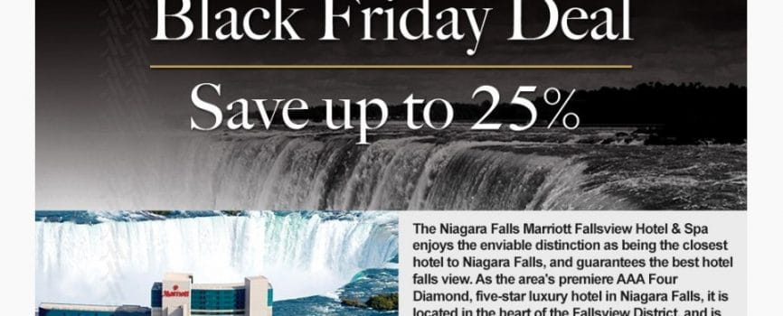 Black Friday Marriott Fallsview Deals Marriott Niagara Falls Hotel